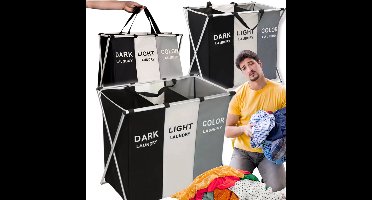 More&Deco - Wasmand - Trio Organizer - 135L - Inklapbaar