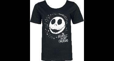 The Nightmare Before Christmas Jack Skellington Dames T-shirt - zwart - L
