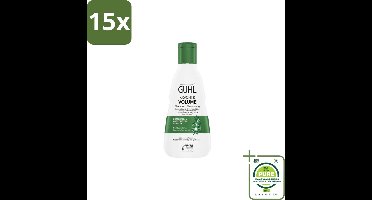 15 x Guhl – Shampoo – Kracht & Volume – 250 ml - Grootverpakking - Krachtige Shampoo - Volume Shampoo - Haarversterkende Shampoo - Shampoo Voor Dun Haar - Biotine Shampoo