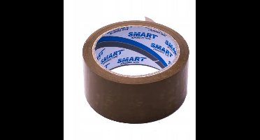 Bruine Pakkingstape Smart Rubber 48mm x 120m - Sterke Kleefkracht