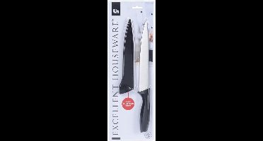 Excellent Houseware Uitbeenmes - Incl. Houder En Slijper