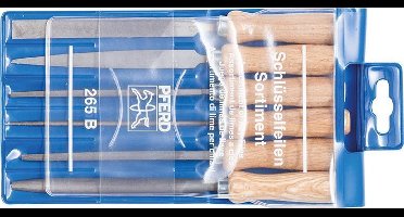 PFERD TOOLS 11706100 Sleutelvijlenset kap 2 incl. vijlheften in kunststof tas Lengte 100 mm 1 stuk(s)