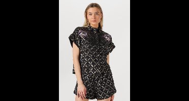 Wild Edith Dames - Jurken - Zwart - Maat S
