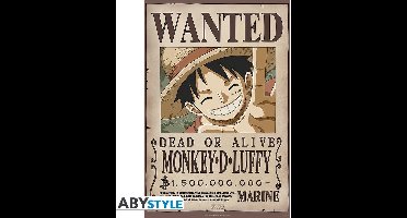 ONE PIECE - Wanted Luffy New 2 - Poster 91x61cm