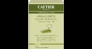 CATTIER Groene klei Ultra geventileerd 250 g