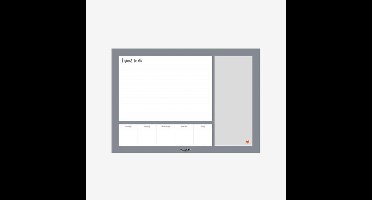 Desk planner A4 vtwonen