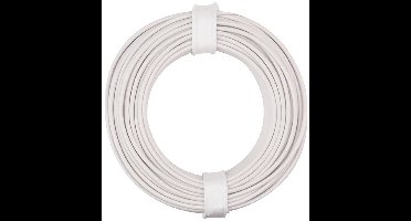 Donau Elektronik 150-015 Draad 1 x 0.50 mm² Wit 10 m