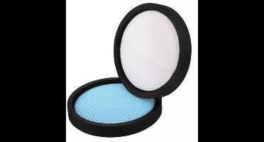 Ruhhy HEPA stofzuigerfilters 2 stuks voor Ruhhy LunPro, wasbaar en eenvoudig zonder gereedschap te vervangen