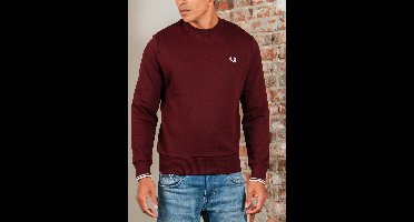 Fred Perry - Sweater - Bordeaux - S (36)