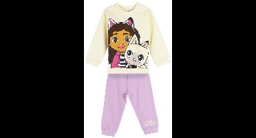 Cerda Group Gabby´s Dollhouse Trainingspak Beige,Paars 18 Months Meisje