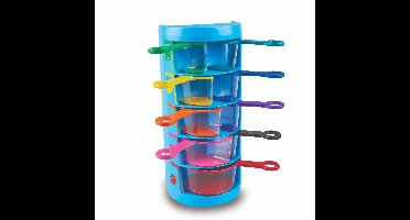 Learning Resources Rainbow Fraction® Maatbekers (Set van 9) - 3+