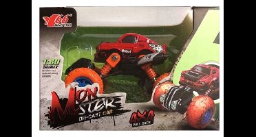 Rode Monster Truck Off-Road Speelgoedauto - Metalen & Kunststof