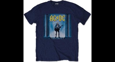 AC/DC - Who Man Who Heren T-shirt - M - Blauw