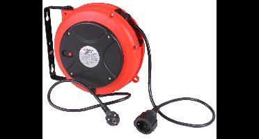 Kabelhaspel automatisch voor muurbevestiging 230 Volt (10 meter)