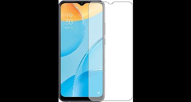 LuxeBass Screenprotector geschikt voor OPPO A15 - glas scherm - bescherming