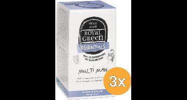 3x Royal Green Multi man (60 tabletten)