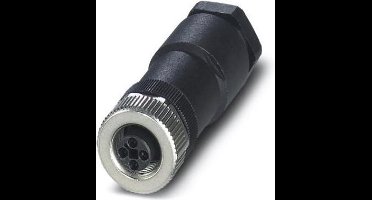 Phoenix Contact 1404644 Sensor/actuator connector, niet geassembleerd M12 Aantal polen: 4 Bus, recht 1 stuk(s)