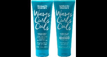 Umberto Giannini - Waves, Curls & Coils Shampoo & Conditioner - 2x250ml