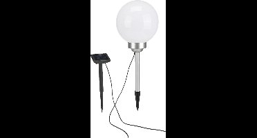 Solar prikspot - 1x bol - tuinverlichting - 20 cm - tuinlamp