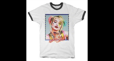 DC Comics Harley Quinn Heren Tshirt -S- Birds Of Prey - Kiss Wit