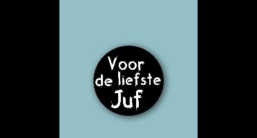 Wensetiket Liefste Juf -Sticker-Etiket – 47 mm – 500 st