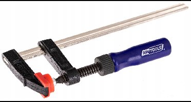 Awtools AW20150 - Stalen Schroefklem - 80x150mm - Ergonomisch Handvat