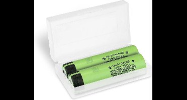 18650 Li-ion 3200mAh oplaadbare batterij 2 stuks