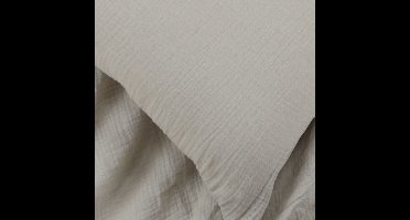 Venture - Home - Dekbedovertrek - Mila - 200x150 - cm - katoen - lichtgrijs