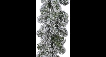 Everlands Imperial pine -Guirlande met sneeuw - 25x270cm