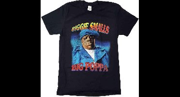 Biggie Smalls - Poppa Heren T-shirt - L - Zwart