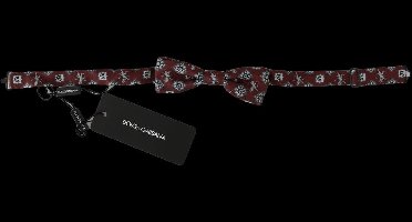 Dolce Gabbana FT2012 Burgundy Bow Tie - Bordeaux