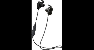 JVC Bluetooth Sport Headset with Voice Coaching (Black) - HA-ET65BV-B