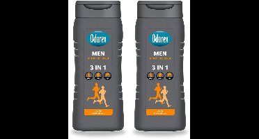 2 x Odorex – Douchegel – For Men Sport Refresh – 300 ml - Voordeelverpakking - 2 stuks