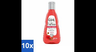 10 x Guhl - Shampoo - Kleurbehoud & Verzorging - 250 ml - Kleurbehoud Haar - Gekleurd Haar Verzorging - Shampoo Voor Gekleurd Haar - Haar Verzorging - Kleurintensiteit Haar