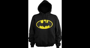 Batman Signal Logo Heren Trui met capuchon - zwart - S