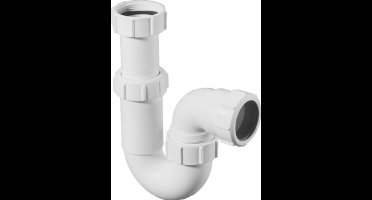 McAlpine buissifon PP model S 1 1/4x32mm - wit (0052300)