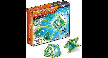 Geomag Panels Groen/blauw 32-delig