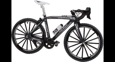 Toys Amsterdam Speelset Miniatuur Racefiets 17 Cm Antraciet
