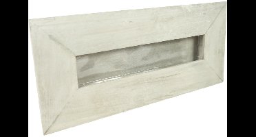 OttoSimon houten wanddecoratie whitewash 51,5 cm decoratief.