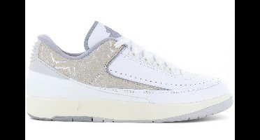 Jordan Air 2 Retro Low Python - Heren Sneakers Schoenen Leer Wit DV9956-100 , Maat: EU 40 US 7
