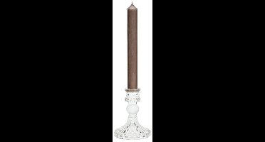 Kandelaar glas - 10 cm hoog