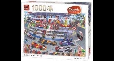 King puzzel Pole position - 1000 stukjes