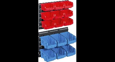 Allit Set magazijnbakjes met ophangbord