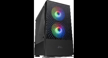 ATX/mATX Semi-tower Box Mars Gaming LED RGB LED RGB Micro ATX