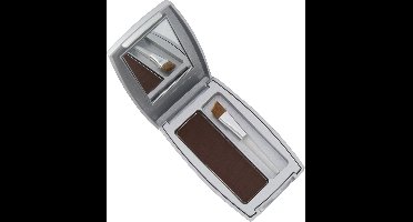 Herome Eye Care Wenkbrauw Poeder Zwart - Compact Brow Powder Nearly Black - Waterproof verrijkt met Panthenol - Volumineuze Wenkbrauwen in een handomdraai