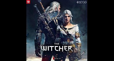 Good Loot- The Witcher Geralt & Ciri Puzzel - 1000 Stukjes - Iconisch Duo- gamespel