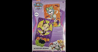 Diamond painting Halloween "Paw Patrol roze"