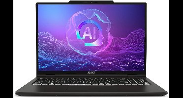 MSI Venture 16 AI A2HMG-064NL Intel Core Ultra 9 285H Laptop 40,6 cm (16) 2K Ultra HD 64 GB DDR5-SDRAM 1 TB SSD Wi-Fi 6E (802.11ax) Windows 11 Pro Grijs
