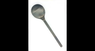 Matte Zwarte Saladelepel - Excellent Houseware - 1 Stuk