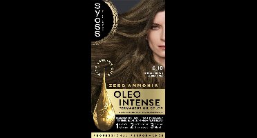 Syoss Oleo Intense 6-10 Haarverf - Donkerblond - Permanente Haarkleuring - Ammoniakvrij - Met Voedende Oliën - 100% Grijsdekking - Langdurige Kleur - 1 stuk